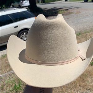 Stetson 7 5/8 Tan Cowboy Hat